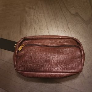 Libaire leather waist pouch